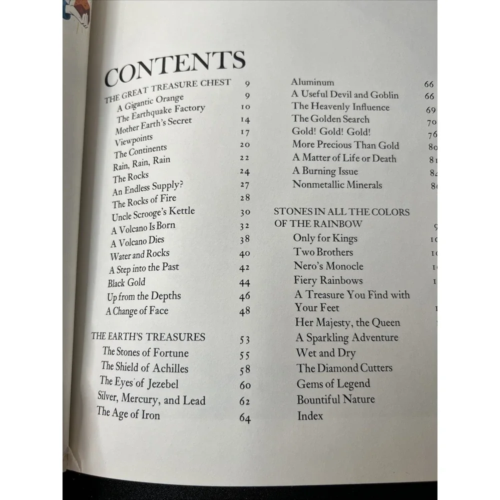 VINTAGE Disney's Wonderful World of Knowledge, Vol 8 – Treasures of the Earth
